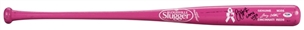 2015 Joey Votto Signed Professional Model Louisville Slugger M356 Model Pink Bat (PSA/DNA)